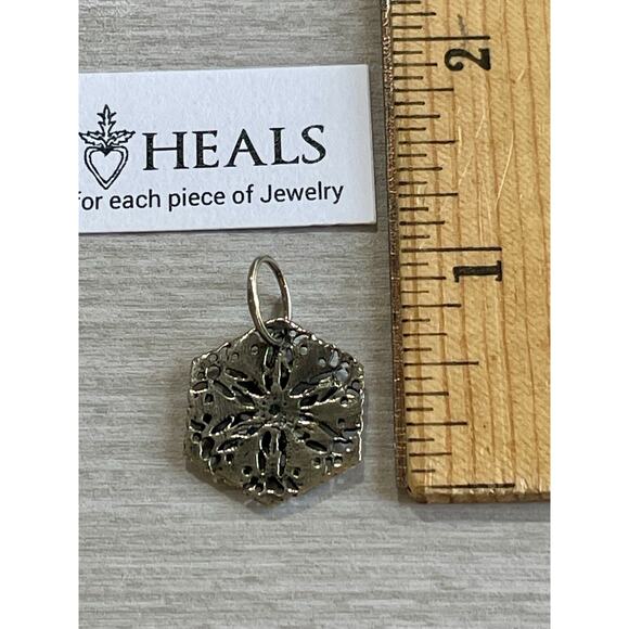 Love Heals French White Bronze Anne of Brittany Ermine, L'Hermine Charm LH44 - Picture 7 of 7